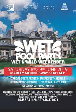 💦💦💦 Wet Pool Party Weekender 💦💦💦