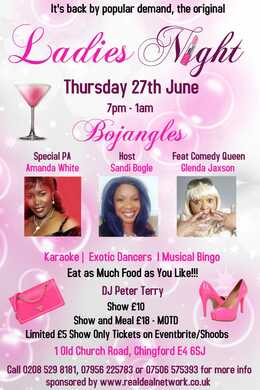 Ladies Night at Bojangles