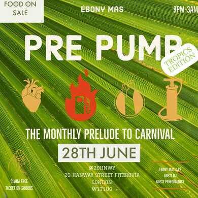 Pre Pump: Tropics Edition