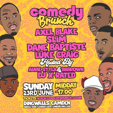 Comedy Brunch - 23rd June