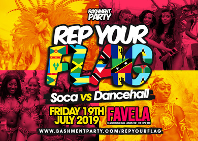 REP YOUR FLAG - SOCA VS DANCEHALL SUMMER FETE