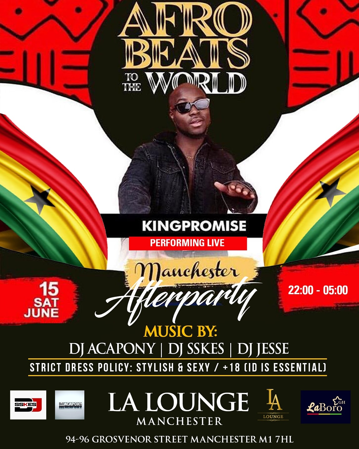 King promise after party