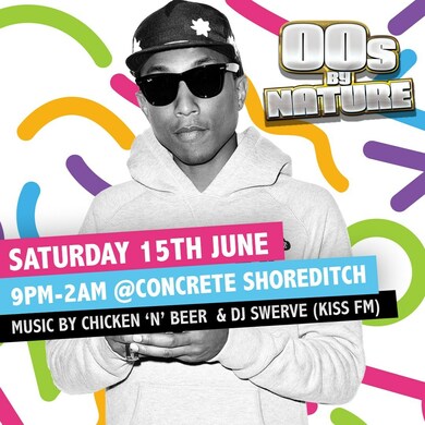 #00sByNature - London's no.1 00's party