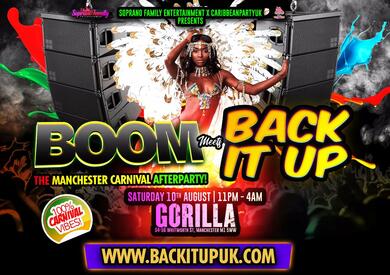 BOOM meets BACK IT UP