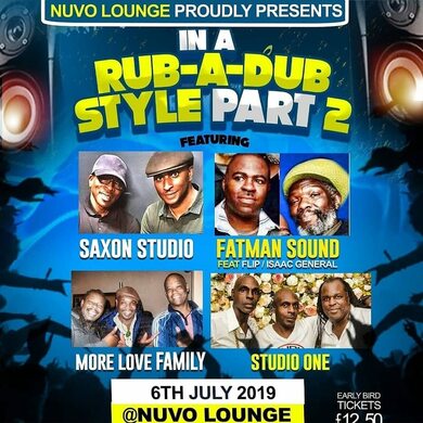 IN A RUB-A-DUB STYLE WITH SAXON STUDIO & MORE