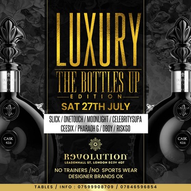 LUXURY: The Bottles Up Edition