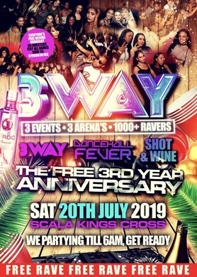 3WAY - 3RD YEAR ANNIVERSARY