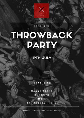 The Throwback Party