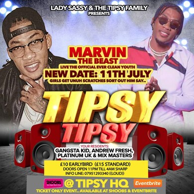 MARVIN DA BEAST LIVE (LADIES CLEAN n FRESH)
