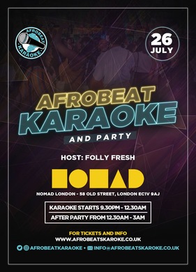 Afrobeat karaoke & Party