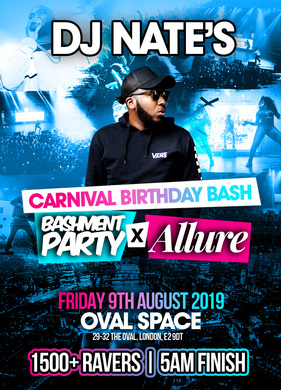 DJ NATE'S CARNIVAL BIRTHDAY BASH