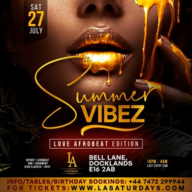Summer Vibez (LOVE AFROBEATS EDITION)