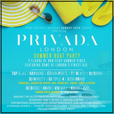Privada Summer Boat Party