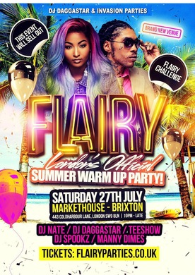 FLAIRY LDN - Bashment, Soca, Hip Hop