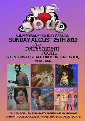 We Love Soul Summer Bank Holiday Session