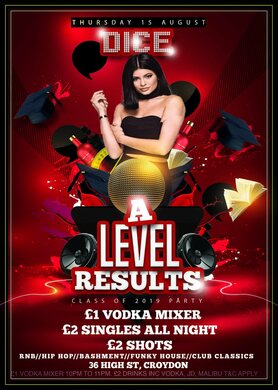 A Level Results Party