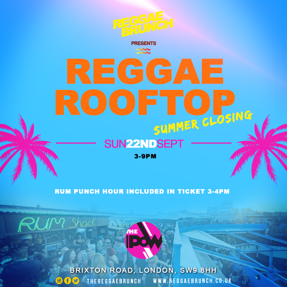 Reggae Rooftop Party - Summer Closing