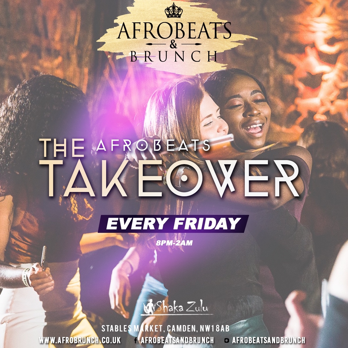 Afrobeat Takeover - Black Friday £1 tickets