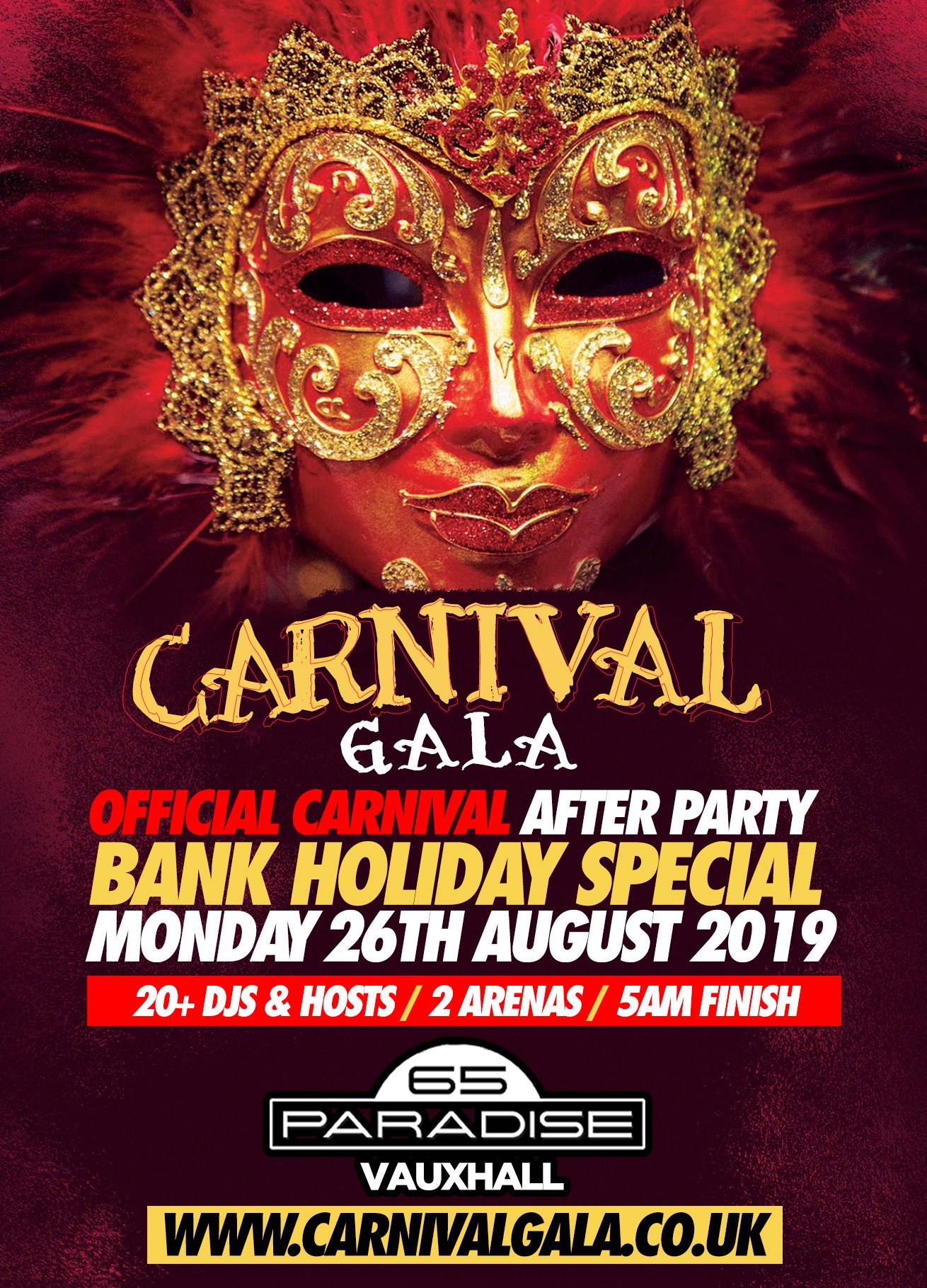CARNIVAL GALA - CARNIVAL AFTER PARTY