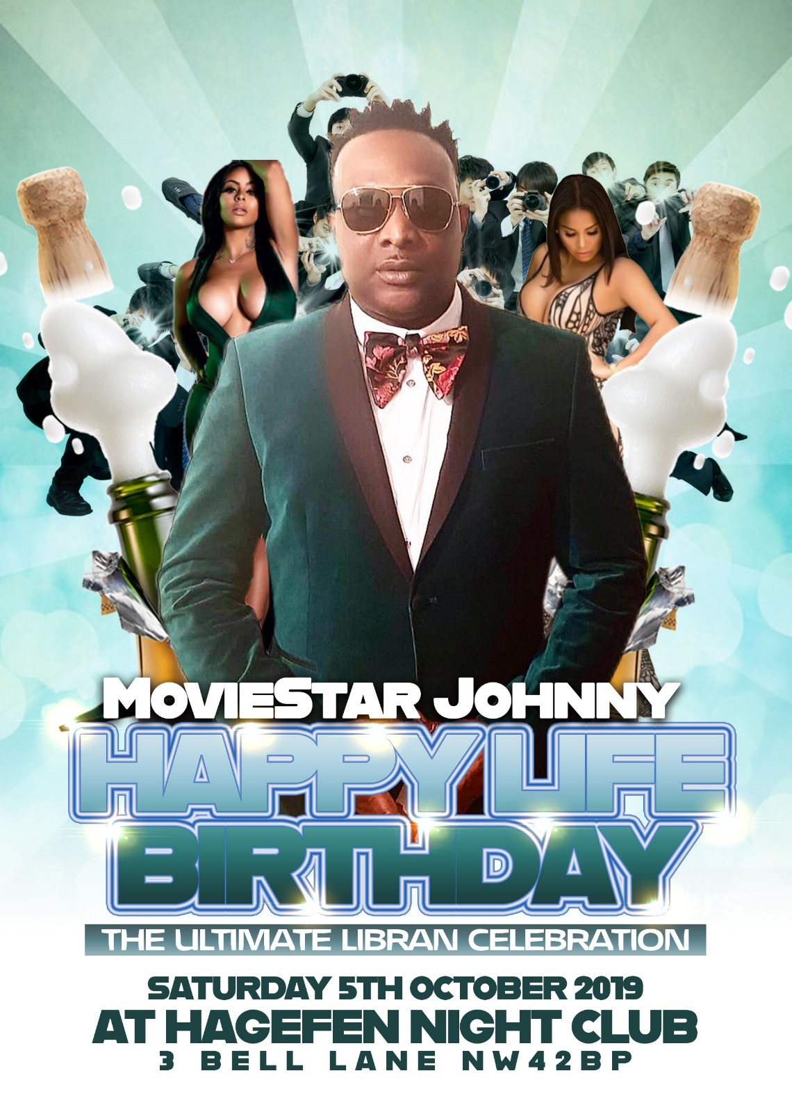 MOVE STAR  JOHNNY HAPPY  LIFE BIRTHDAY PARTY