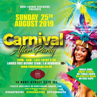 SAUCY SUNDAY CARNIVAL AFTER PARTY