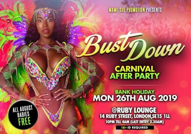 Ruby Lounge hosts Bust Down Carnival Party