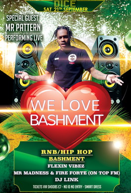 We Love Bashment ft Mr Pattern