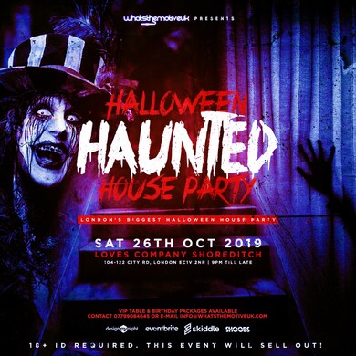 Halloween Haunted House Party