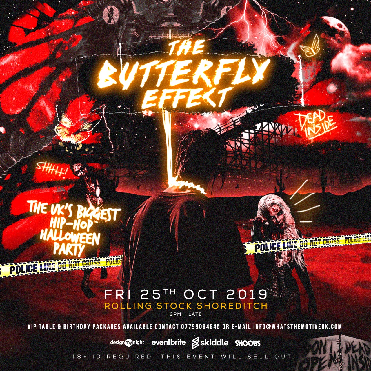 Butterfly Effect - Hip-Hop Halloween Party