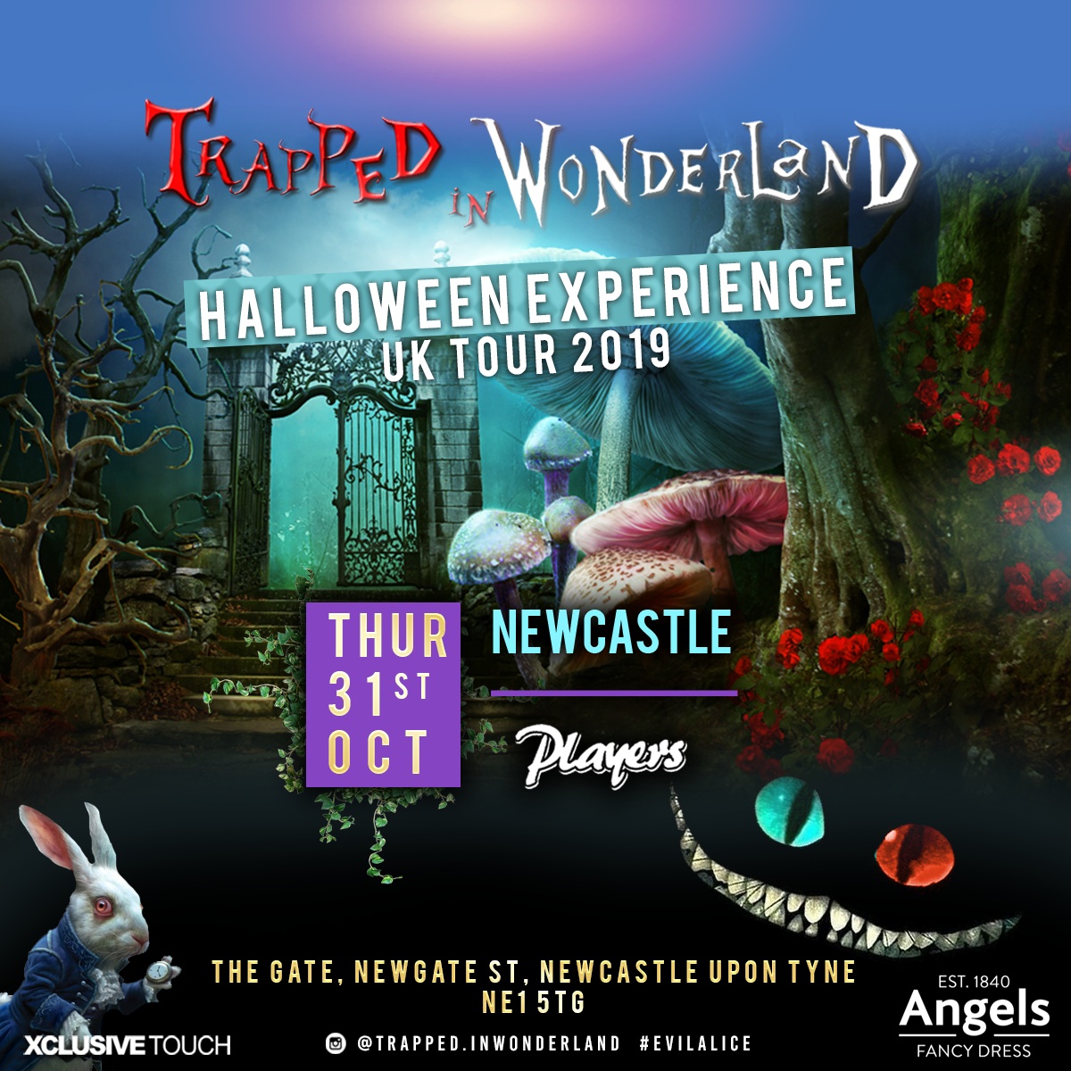 TRAPPED IN WONDERLAND HALLOWEEN: NEWCASTLE