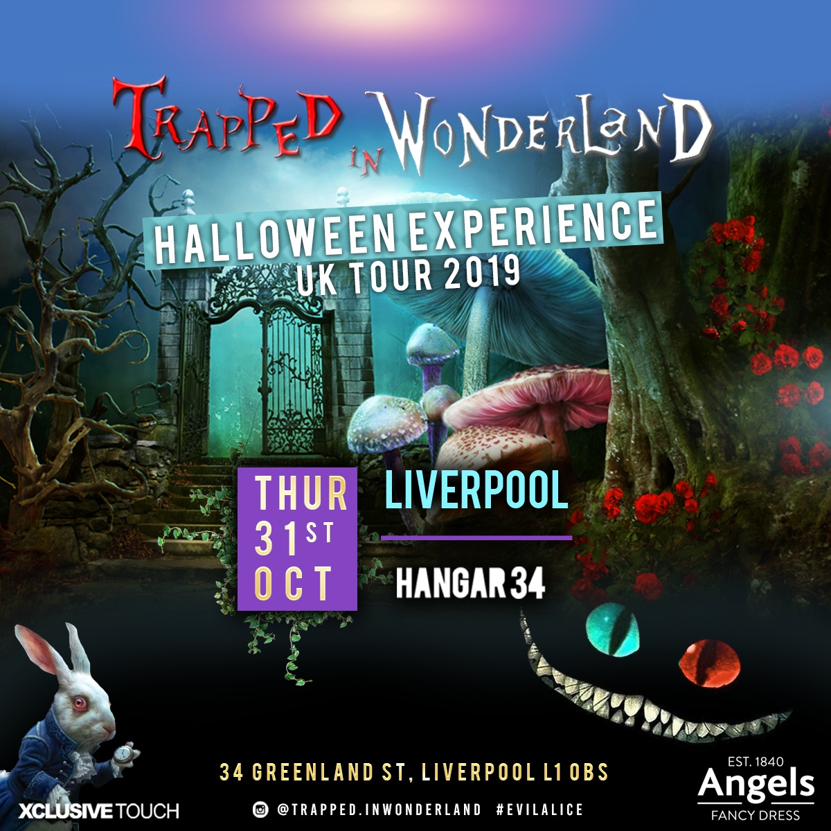 TRAPPED IN WONDERLAND HALLOWEEN: LIVERPOOL