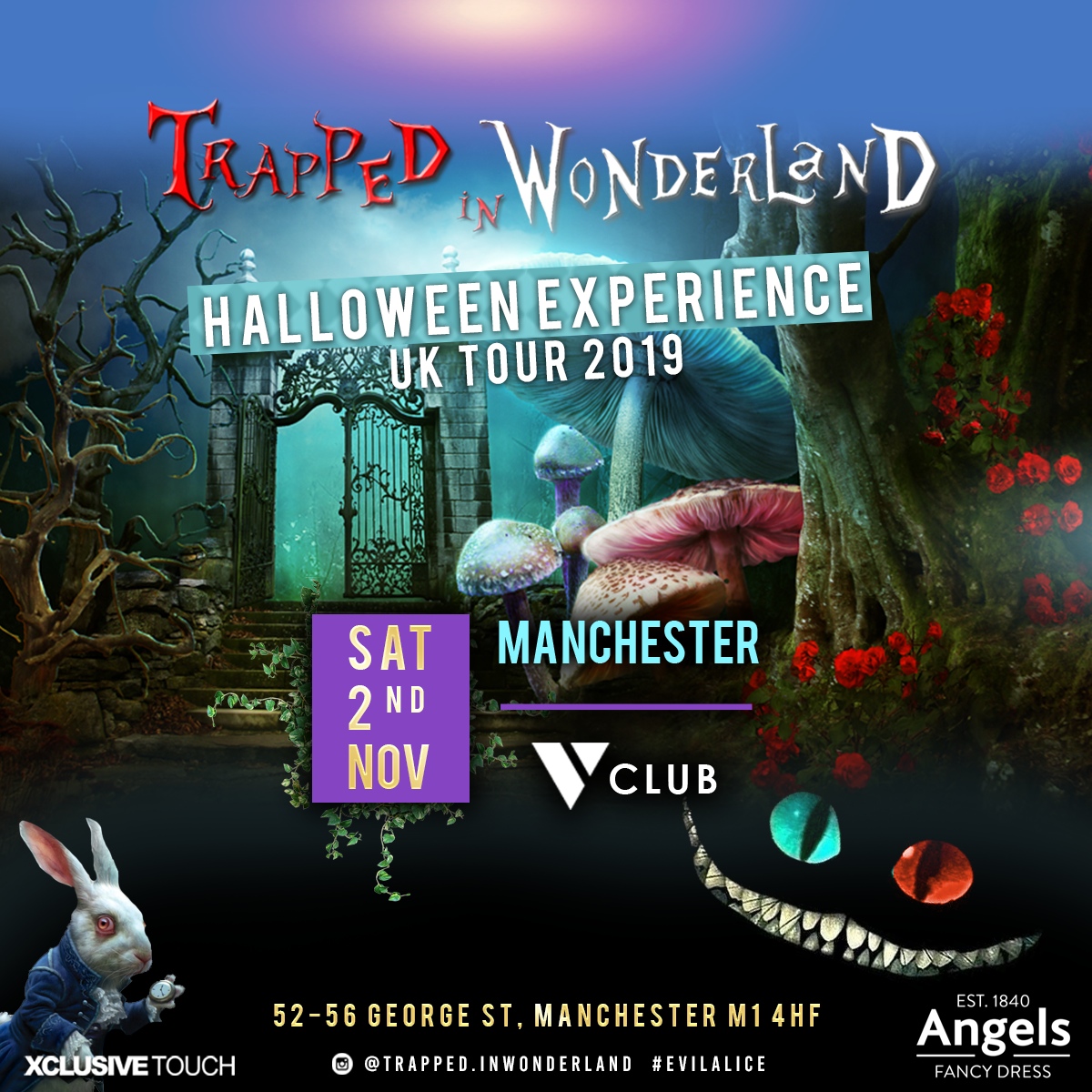 TRAPPED IN WONDERLAND HALLOWEEN EXPERIENCE: M