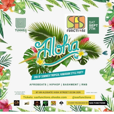 ALOHA! End Of Summer Tropical Hawaiian Party