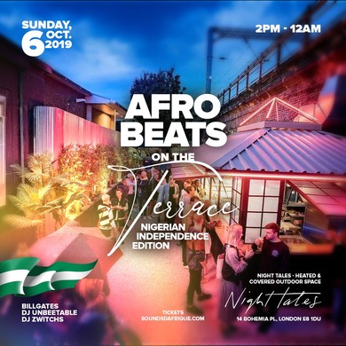 Afrobeats on the Terrace #NigeriaIndependence