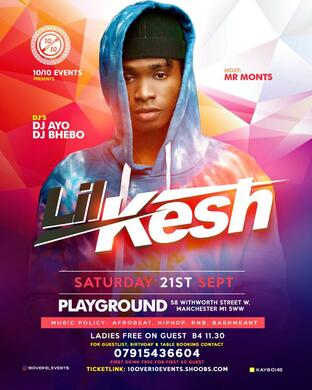 Lil Kesh Live @ Playground