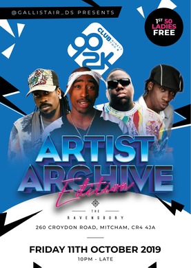 CLUB902K - ARTIST ARCHIVE EDITION!