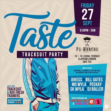Taste Tracksuit Party