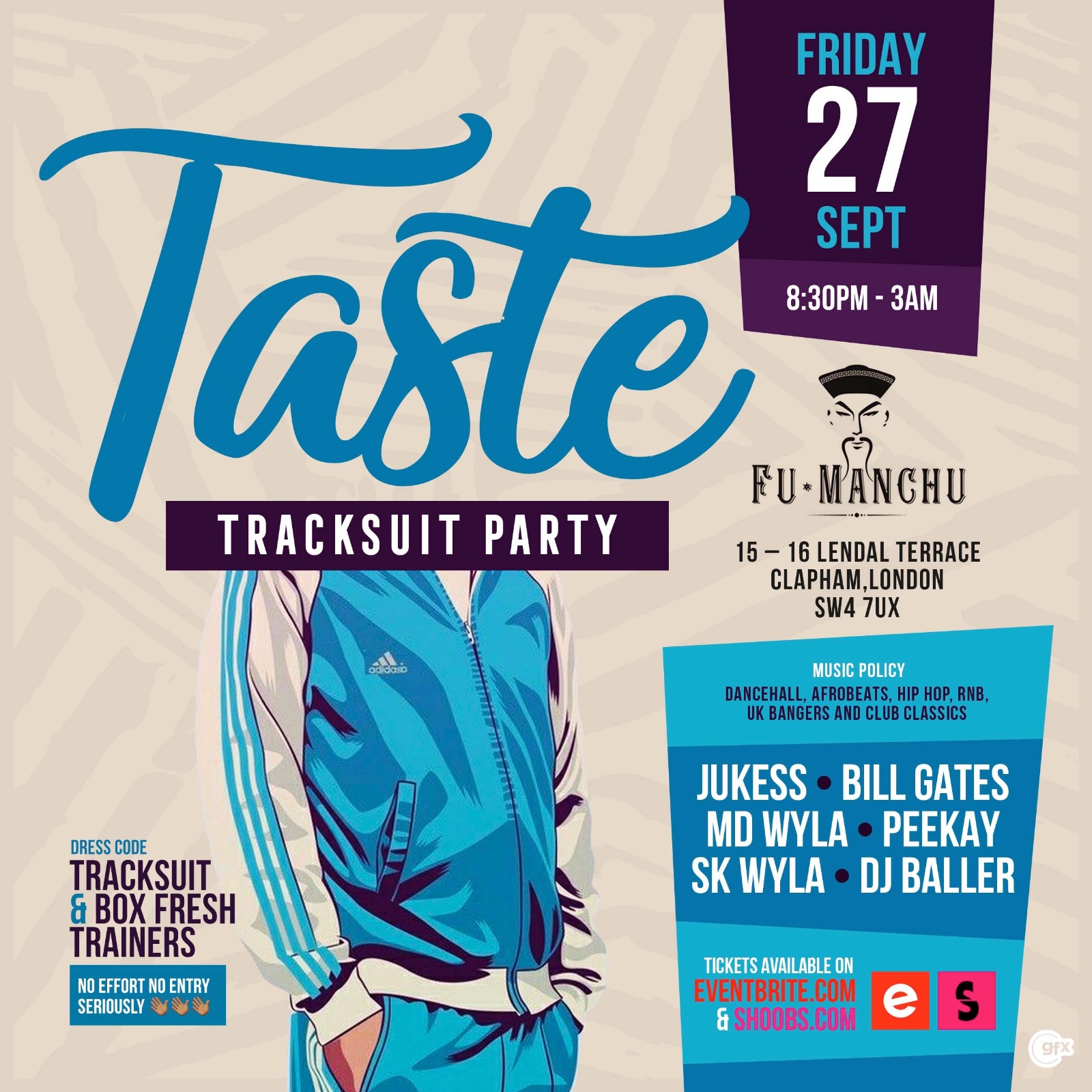 Taste Tracksuit Party