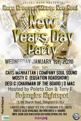 New Year's Day at Bojangles!