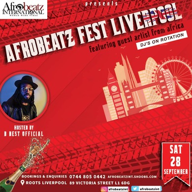 Afrobeatz Fest Liverpool  Ft Guest Artists