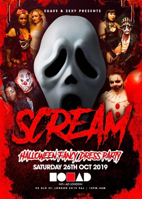SCREAM - SUAVE & SEXY HALLOWEEN PARTY