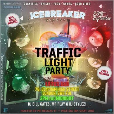 Ice Breaker Sunday Traffic Light Party