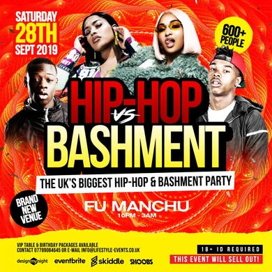 Hip-Hop vs Bashment Party