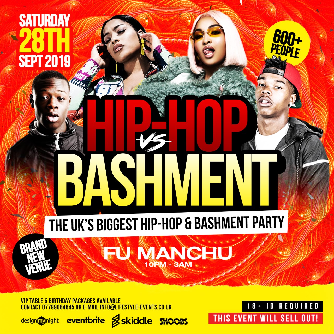 Hip-Hop vs Bashment Party