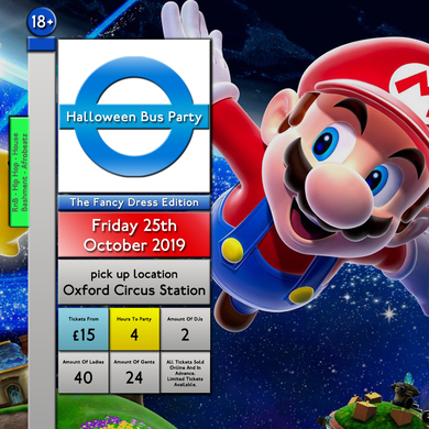 Halloween Bus Party - FRIDAY