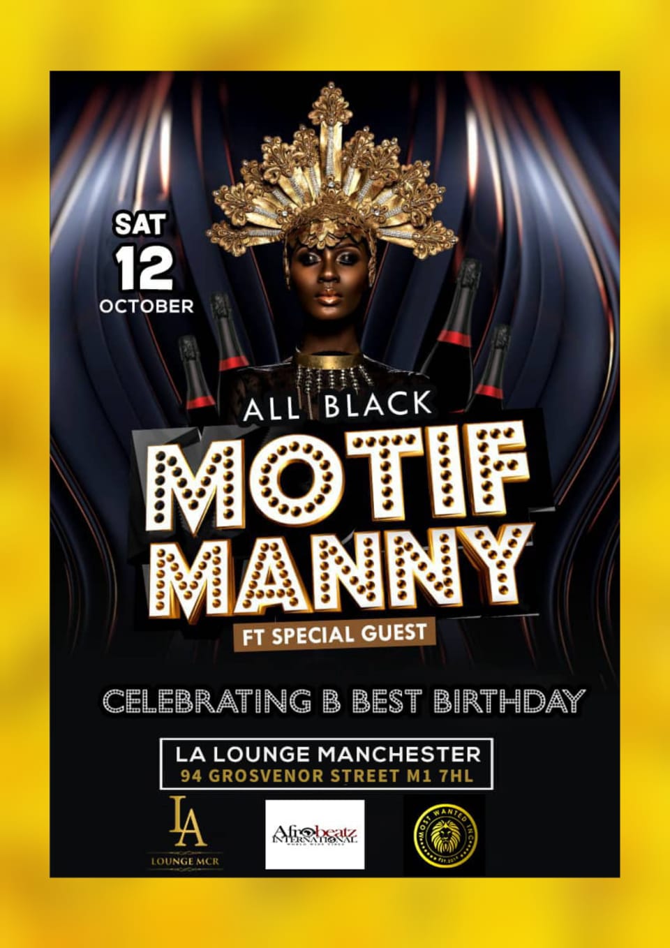 All Black Party