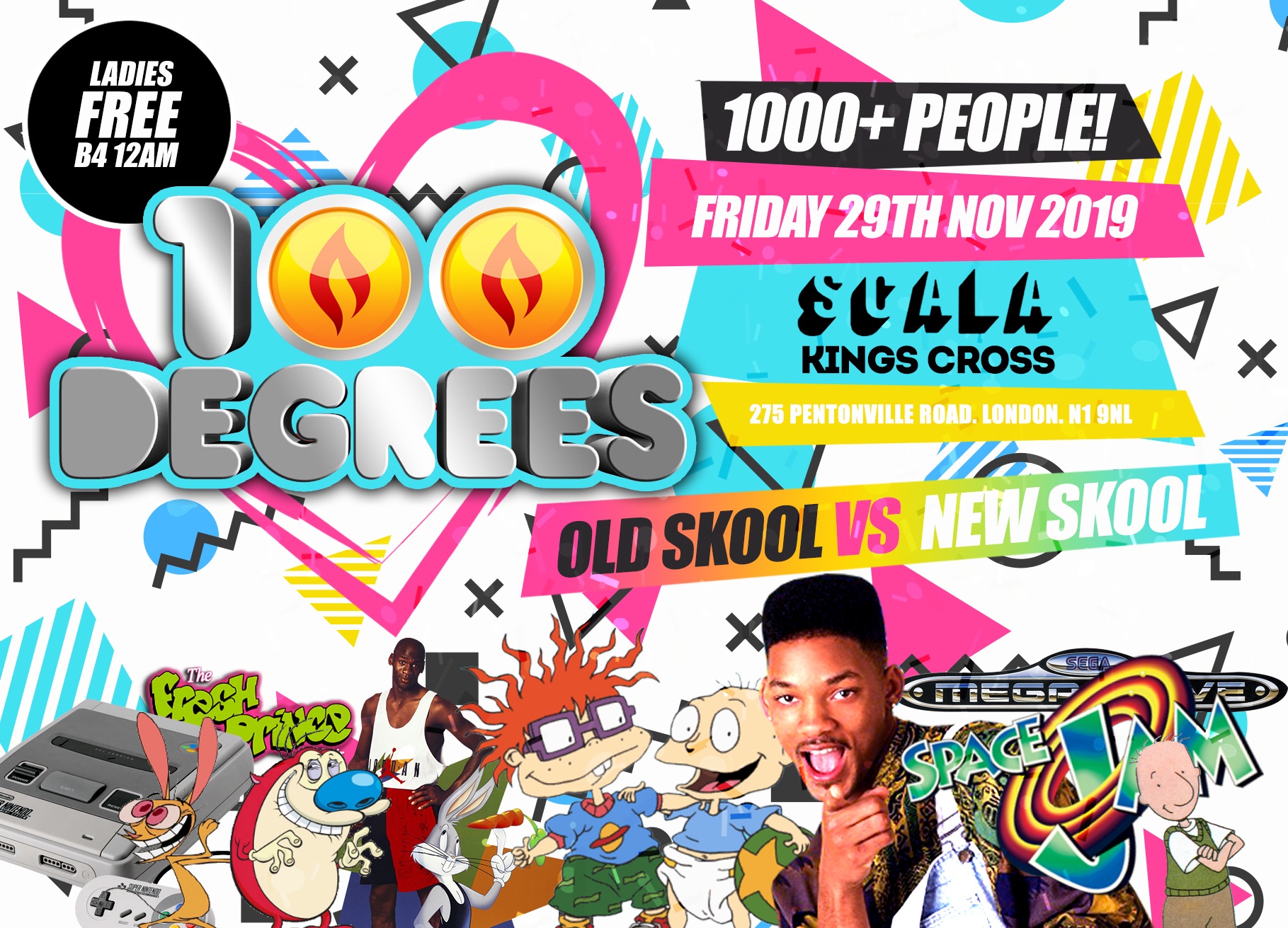 100 DEGREES - OLD SKOOL VS NEW SKOOL