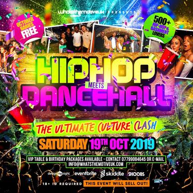 Hip Hop Meets Dancehall - Shoreditch Party