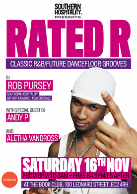 Rated R - Classic R&B/Future Anthems