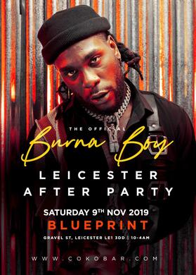 Official Burna Boy AfterParty Leicester